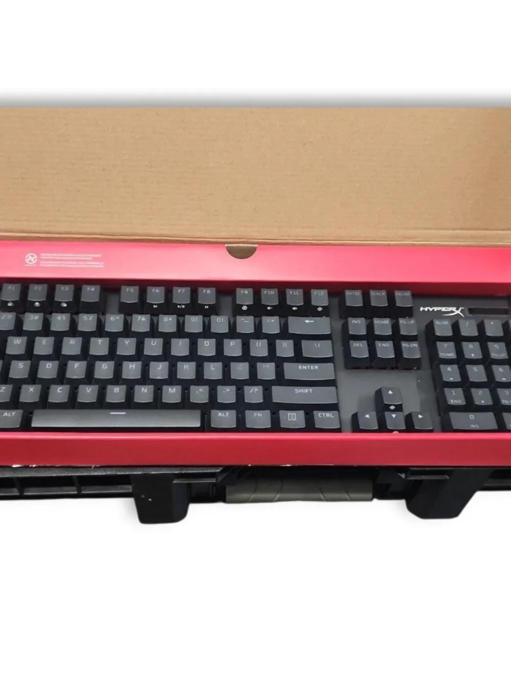 Open Box HyperX Alloy Origins Mechanical Gaming Keyboard RGB Red Linear Switches